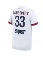 Paris Saint-Germain Warren Zaire-Emery #33 Replika Borta Kläder 2025-26 Kortärmad
